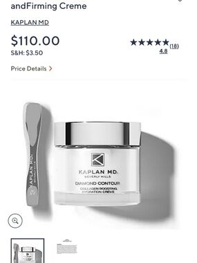 KAPLAN MD collagen boosting and firming crème